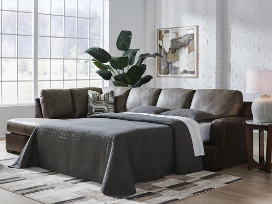 Castille Way 2-Piece Sleeper Sectional with Chaise