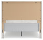 Gerridan Queen Panel Bed with Mirrored Dresser and Nightstand