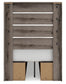 Graystorm  Panel Bed With Storage