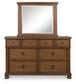 Rowlenstown Dresser and Mirror