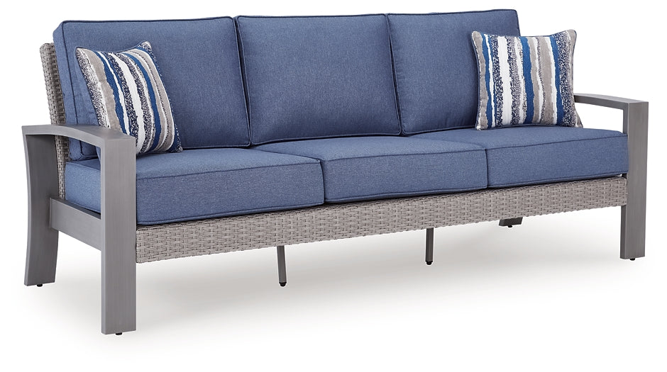 Half Moon Beach Sofa with Cushion