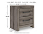 Graystorm King Panel Bed, Dresser, Mirror, Chest and Nightstand