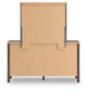 Pamytta Full Panel Bed, Dresser and Mirror