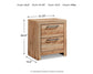 Hyanna King Panel Storage Bed with 2 Under Bed Storage Drawers, Dresser, Mirror and Nightstand
