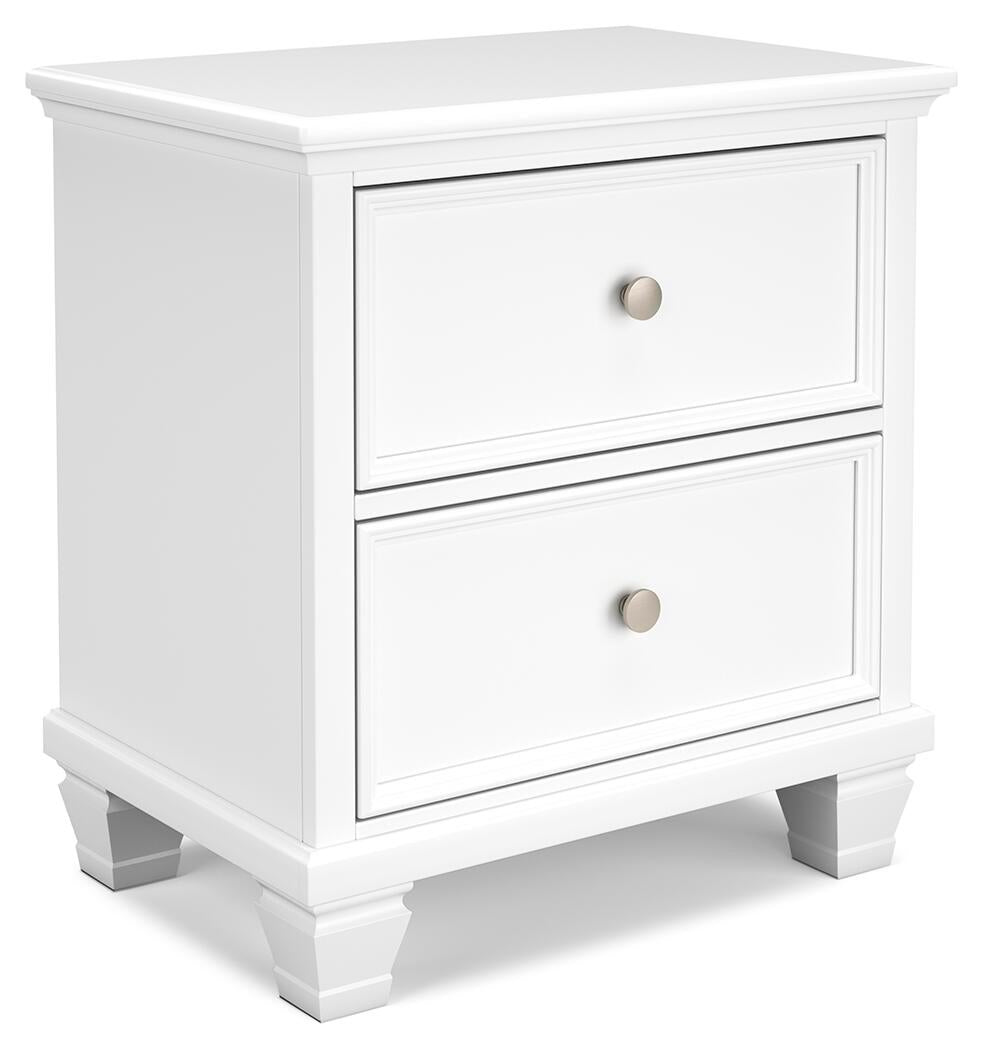 Fortman Two Drawer Night Stand