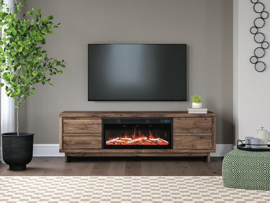 Zadilyn 72" TV Stand with Electric Fireplace