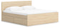 Onita King Panel Platform Bed with 1 Side Storage