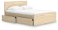 Onita Queen Panel Platform Bed with 1 Side Storage