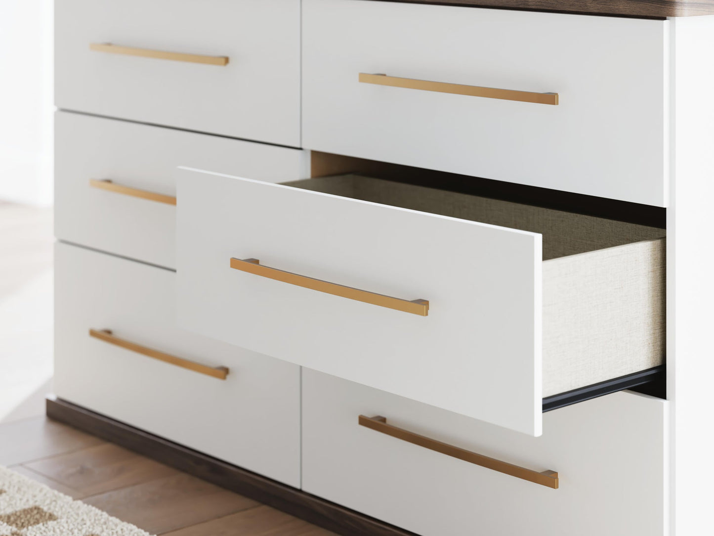 Kendanport Six Drawer Dresser