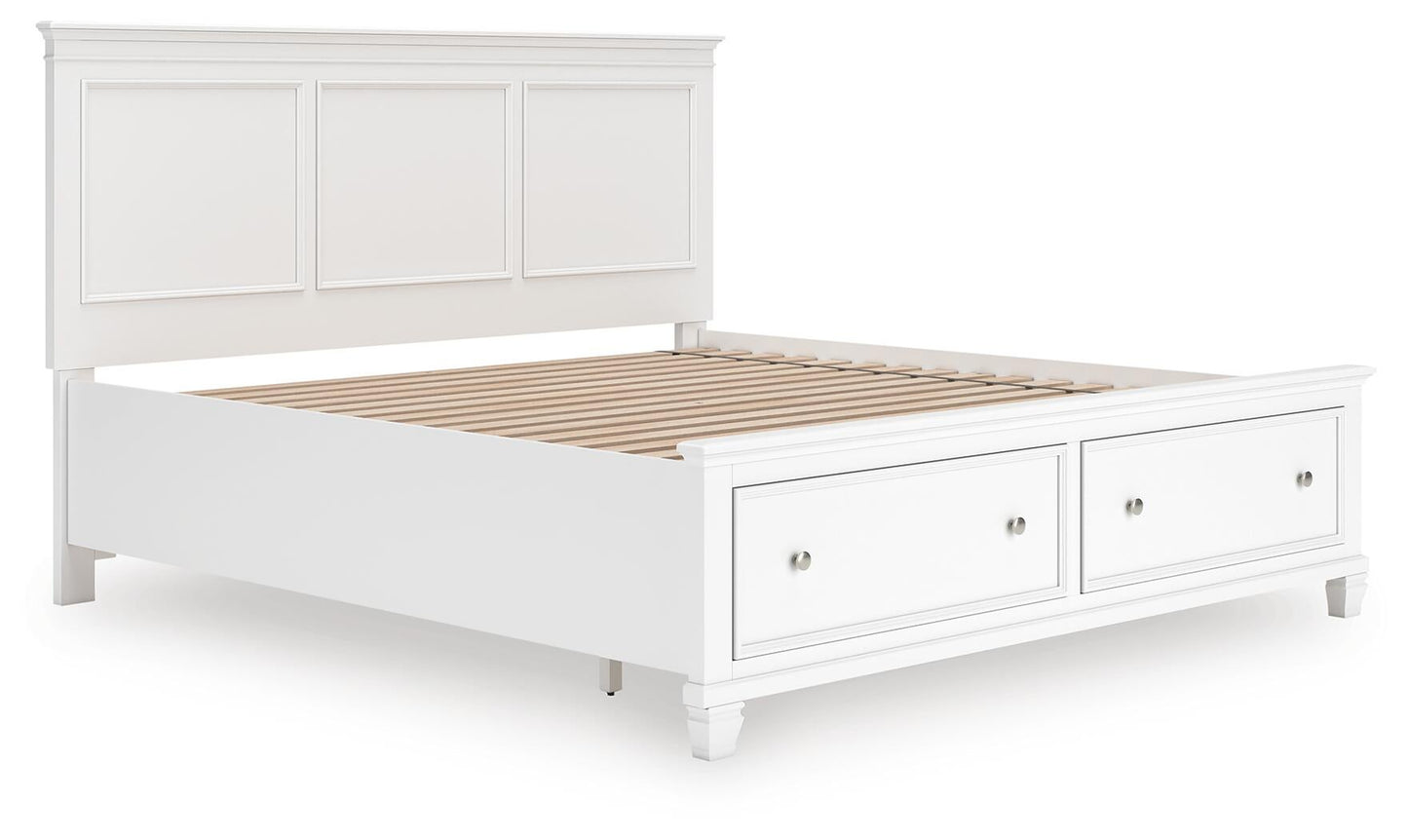 Fortman King Panel Storage Bed