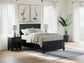 Lanolee Full Panel Storage Bed