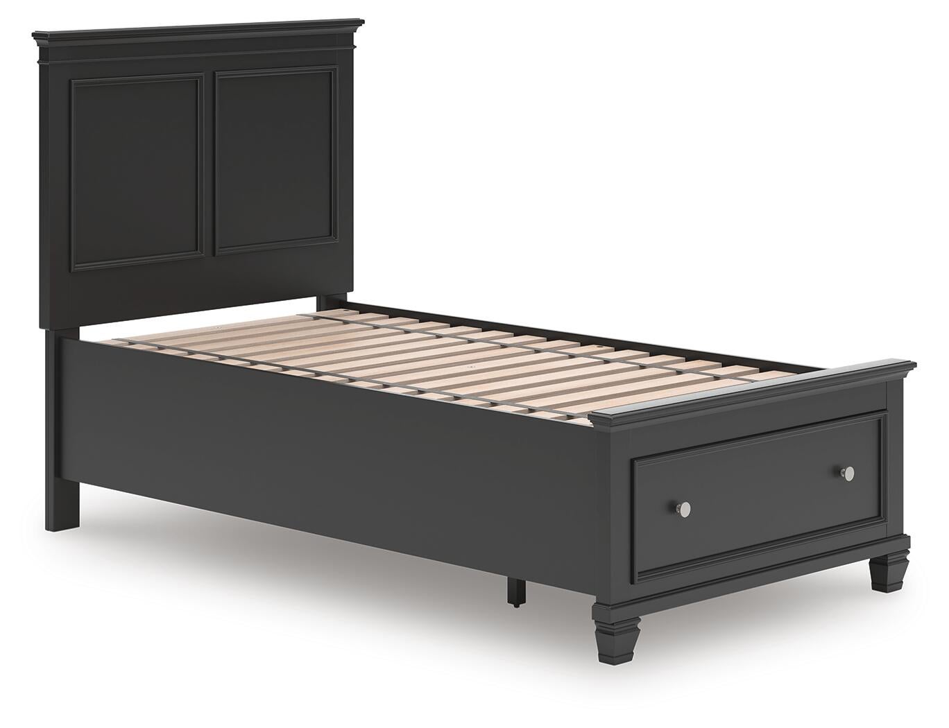 Lanolee Twin Panel Storage Bed