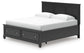 Lanolee King Panel Storage Bed