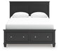Lanolee Queen Panel Storage Bed