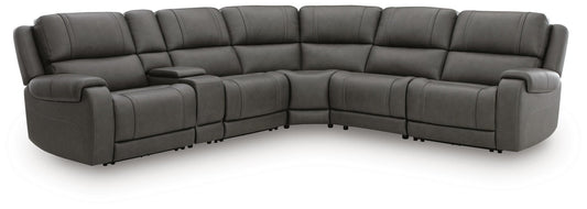 5Z - Pittson 6-Piece Power Reclining Sectional