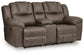 Lowilla DBL Rec Loveseat w/Console