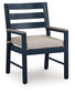 East Beach Arm Chair With Cushion (2/CN)