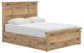 Makidern Queen Panel Storage Bed