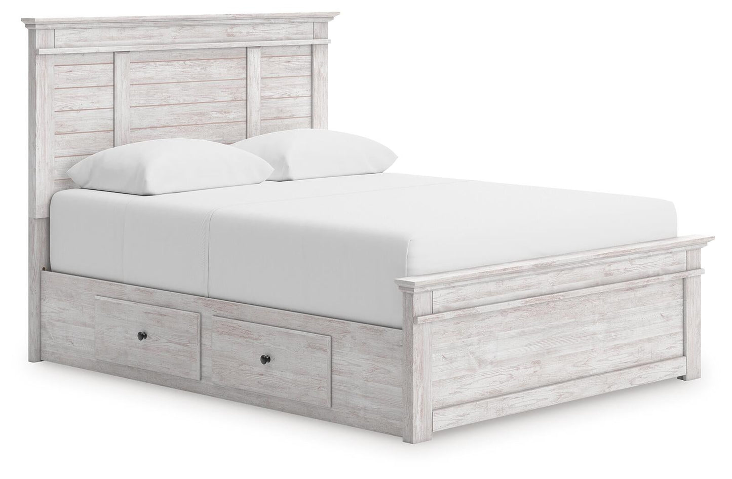 Makidern Queen Panel Storage Bed