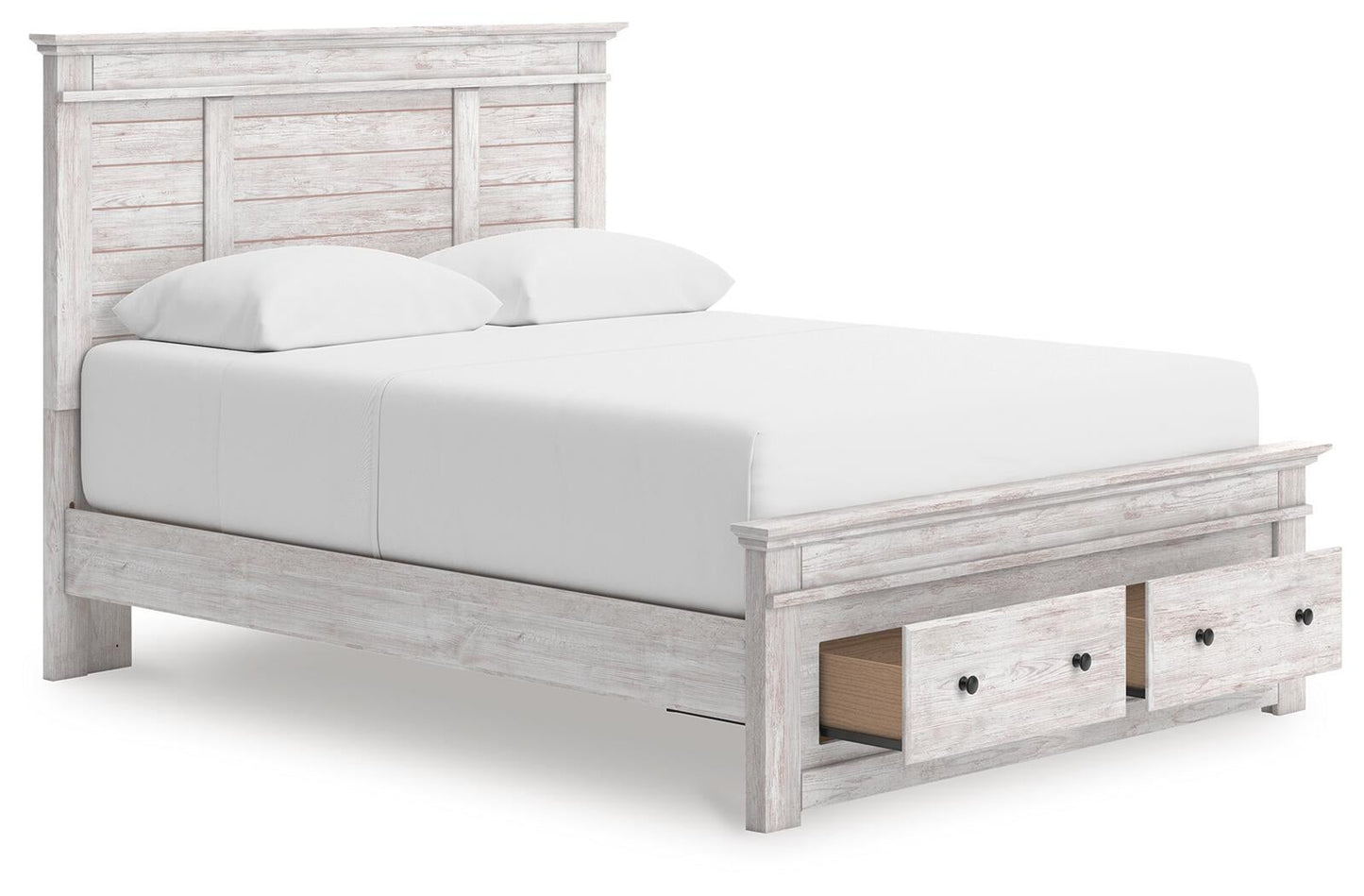 Makidern Queen Panel Storage Bed