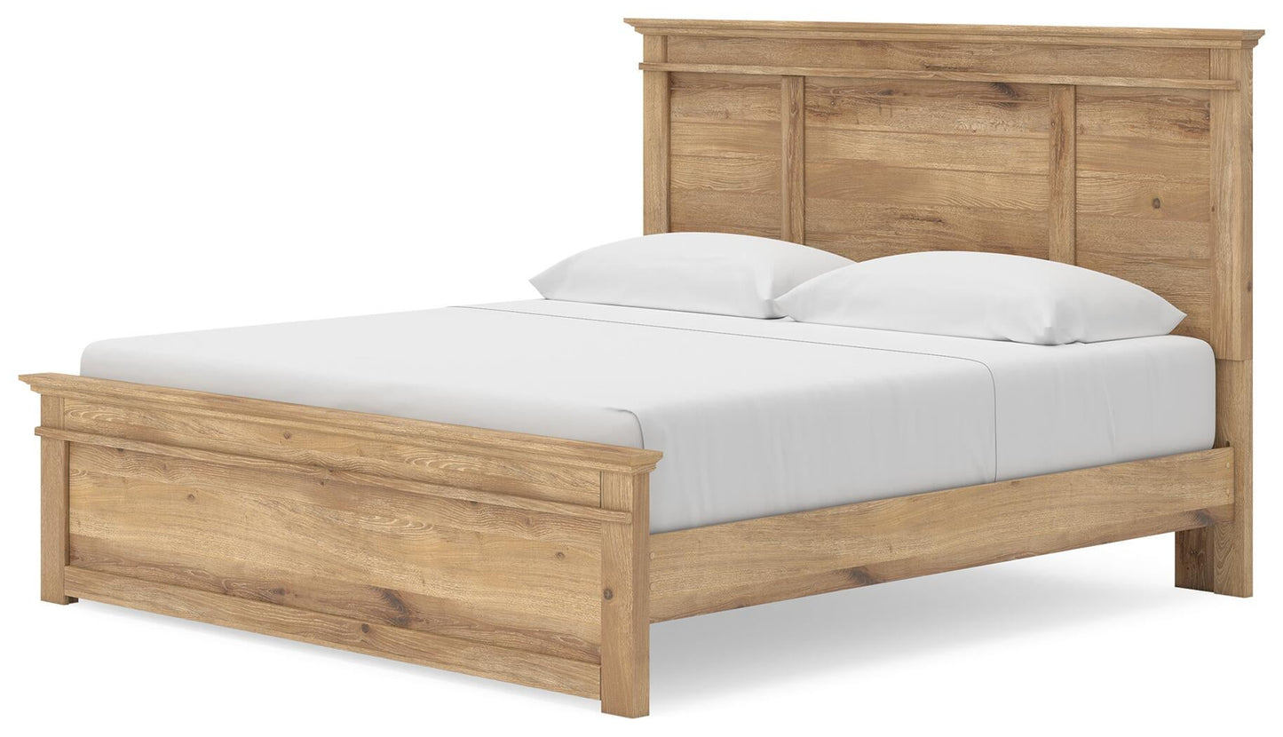 Makidern King Panel Storage Bed