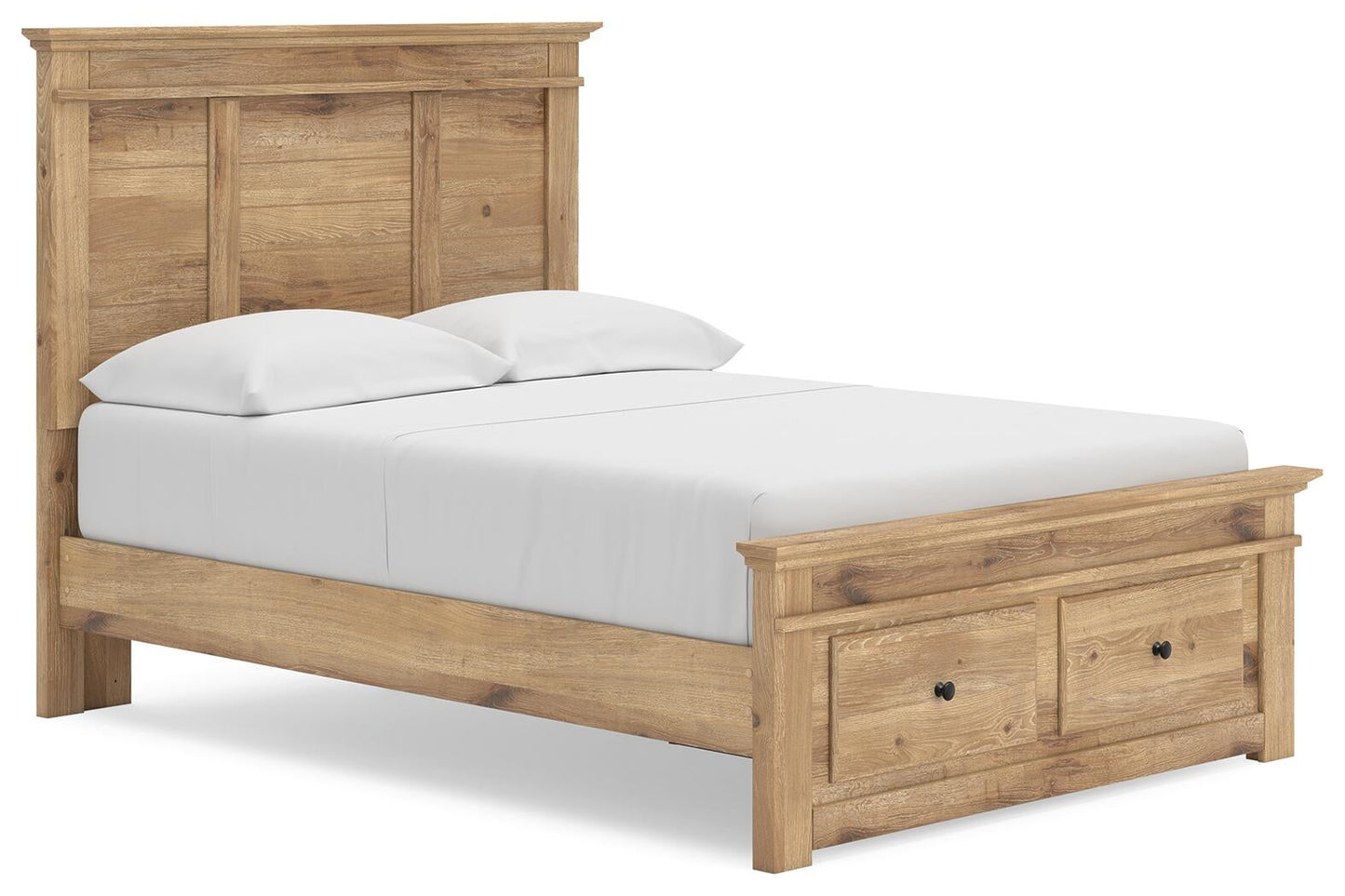 Makidern Full Panel Storage Bed