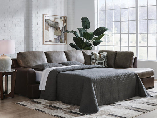 Castille Way 2-Piece Sleeper Sectional with Chaise