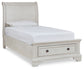 Robbinsdale Queen Sleigh Bed with Storage