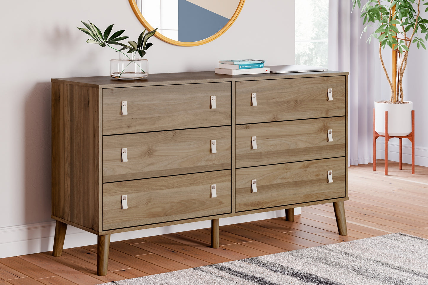 Aprilyn Queen Panel Bed with Dresser