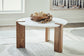 Isanti Coffee Table with 2 End Tables